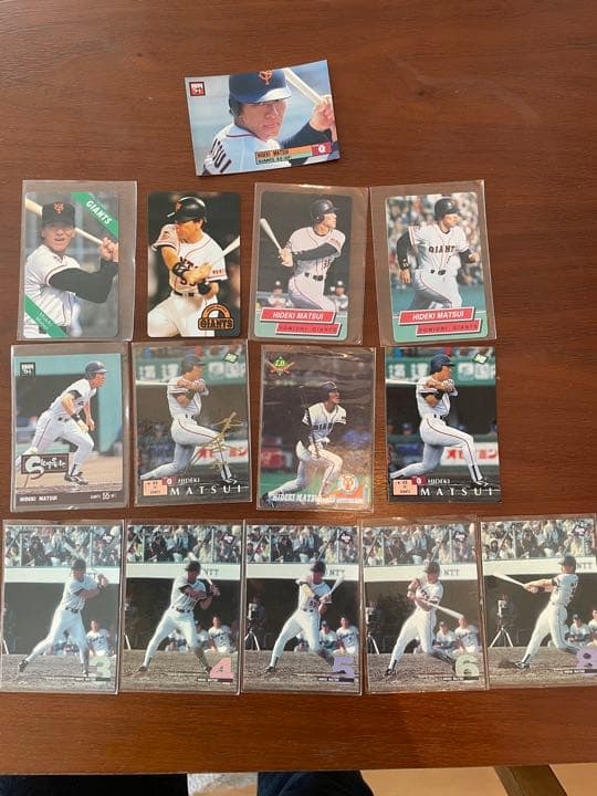 松井秀喜　BBM 東京スナック　レア　カード　プロ野球　ジャイアンツ　95 94