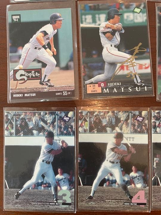 松井秀喜　BBM 東京スナック　レア　カード　プロ野球　ジャイアンツ　95 94