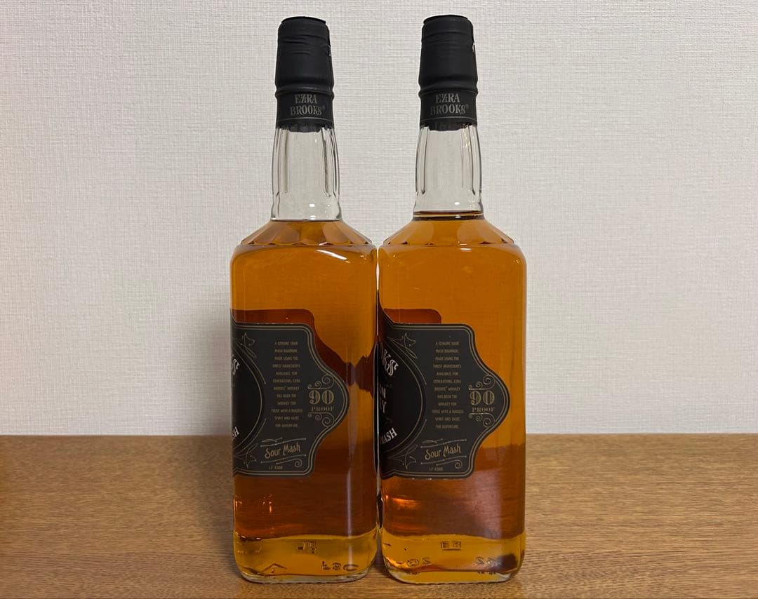 旧ラベル エズラブルックス 90proof 検索 ワイルドターキー ブッカーズ