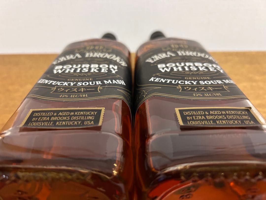 旧ラベル エズラブルックス 90proof 検索 ワイルドターキー ブッカーズ