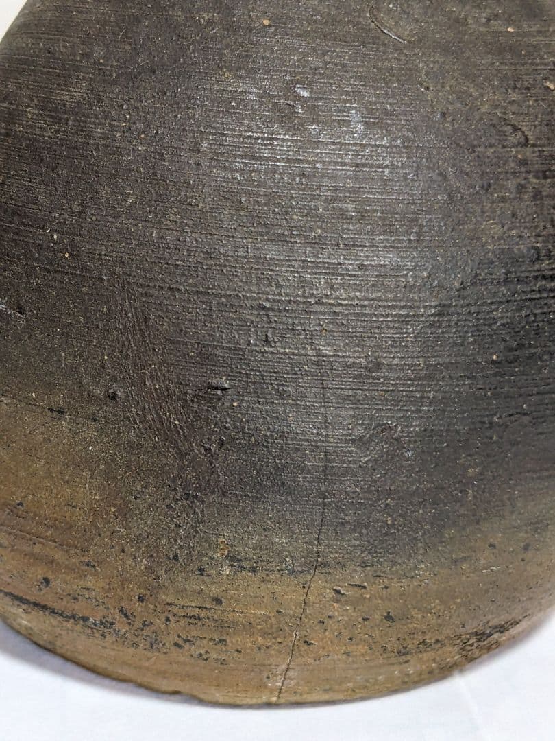 ♦古陶磁 丹波焼 焼締め徳利 酒器 江戸時代前期〜江戸中期 花器花活け 骨董品