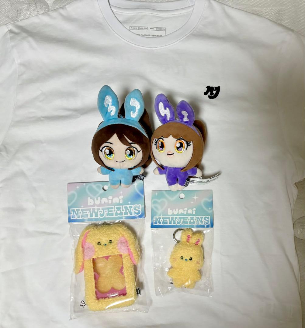 Newjeans NJZ キーリング　ぬいぐるみ　ヘイン　ミンジ　村上　Tシャツ