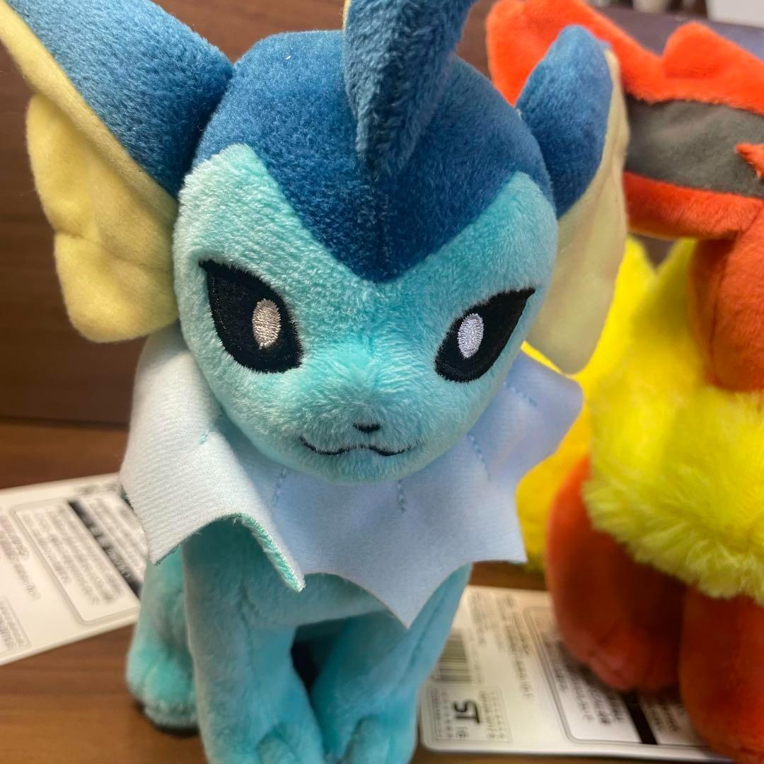 【廃盤タグ付き】シャワーズ他3体セット ポケモンセンター限定