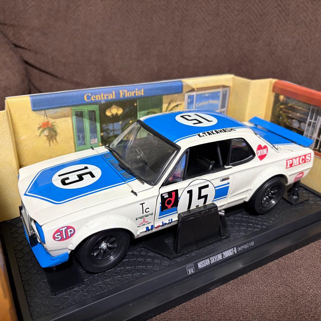 京商 NISSAN SKYLINE 2000GT-R ミニカー 1/18