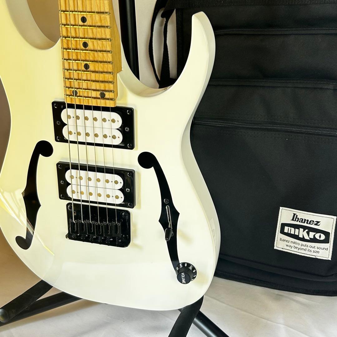《良品》Ibanez PGMM31 ポールギルバートミニモデル 専用ケース付き