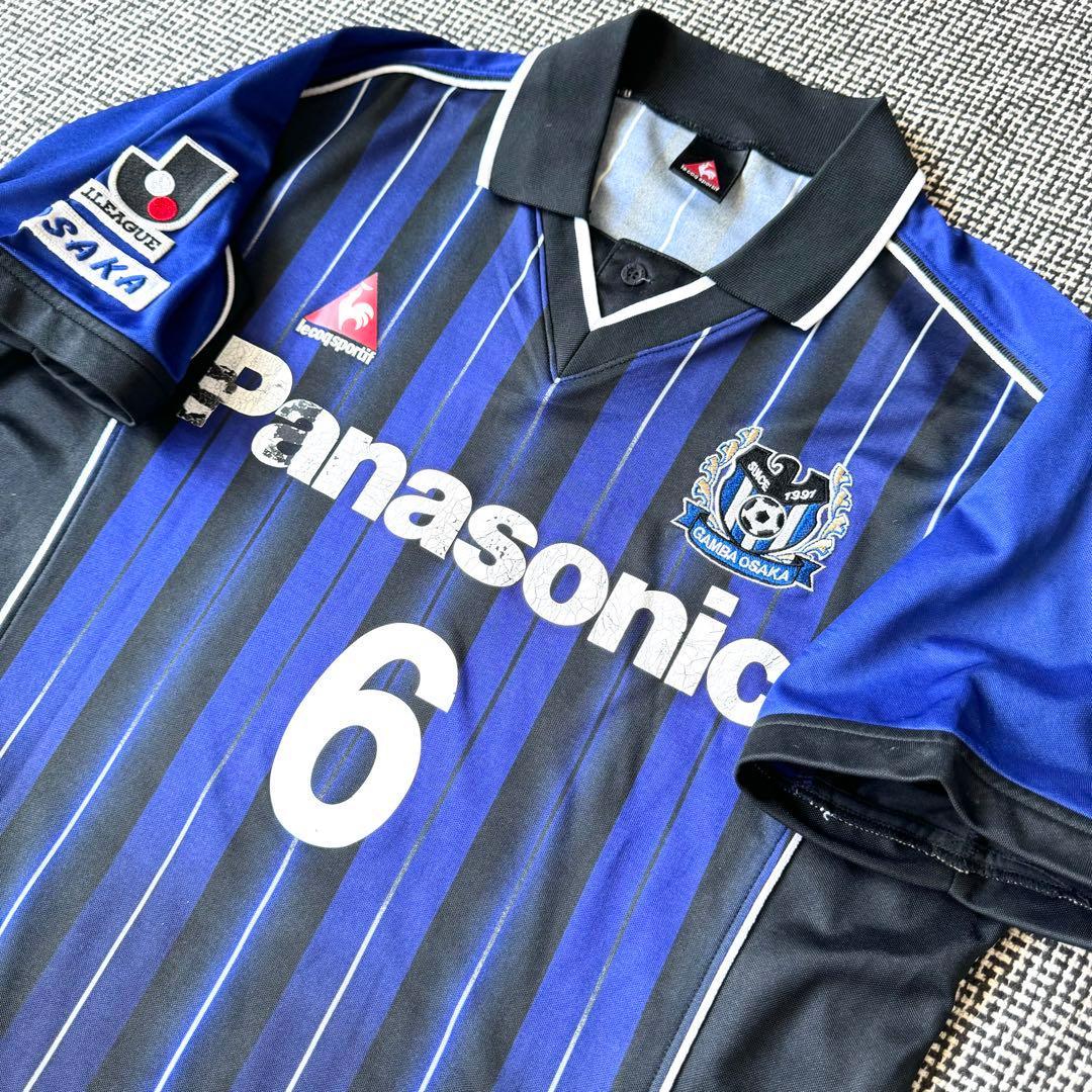 【ガンバ大阪ラストゲーム着用】稲本潤一 ＃６ ガンバ大阪 ０１／０２(H)