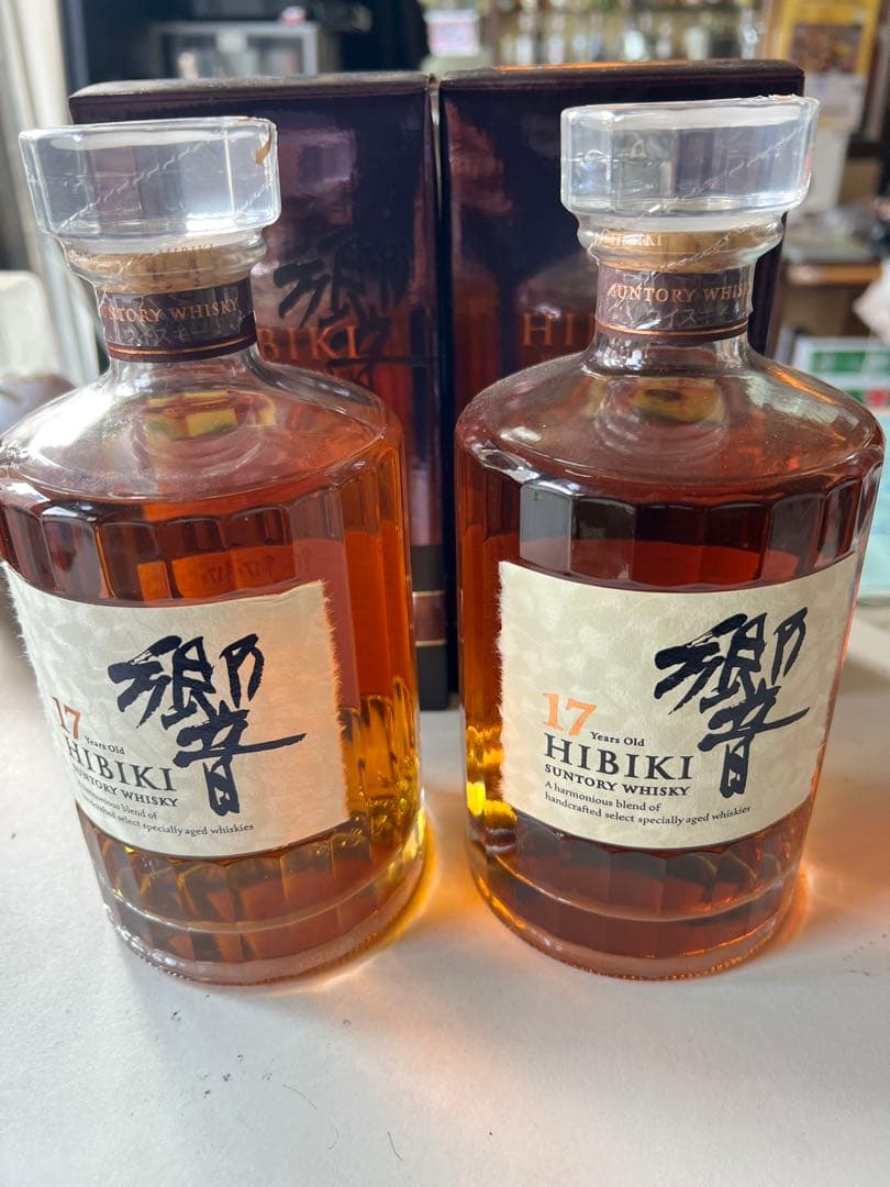 Hibiki 17年 700ml 43% ウイスキー　2本セット
