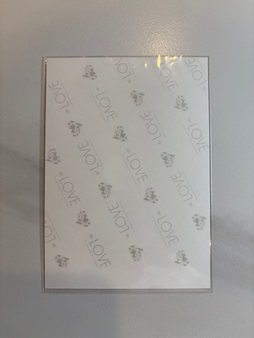 イコラブ 野口衣織　恋人以上好き未満　直筆　ヨリ