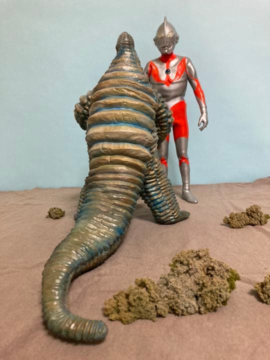 ウルトラマン VS レッドキング   カスタム品　[ビリケン商會•円谷プロ]