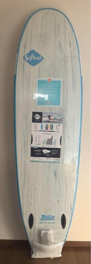 再入荷！残1！お買い得品！　『ソフテック』ソフトボード ROLLER 7’0”