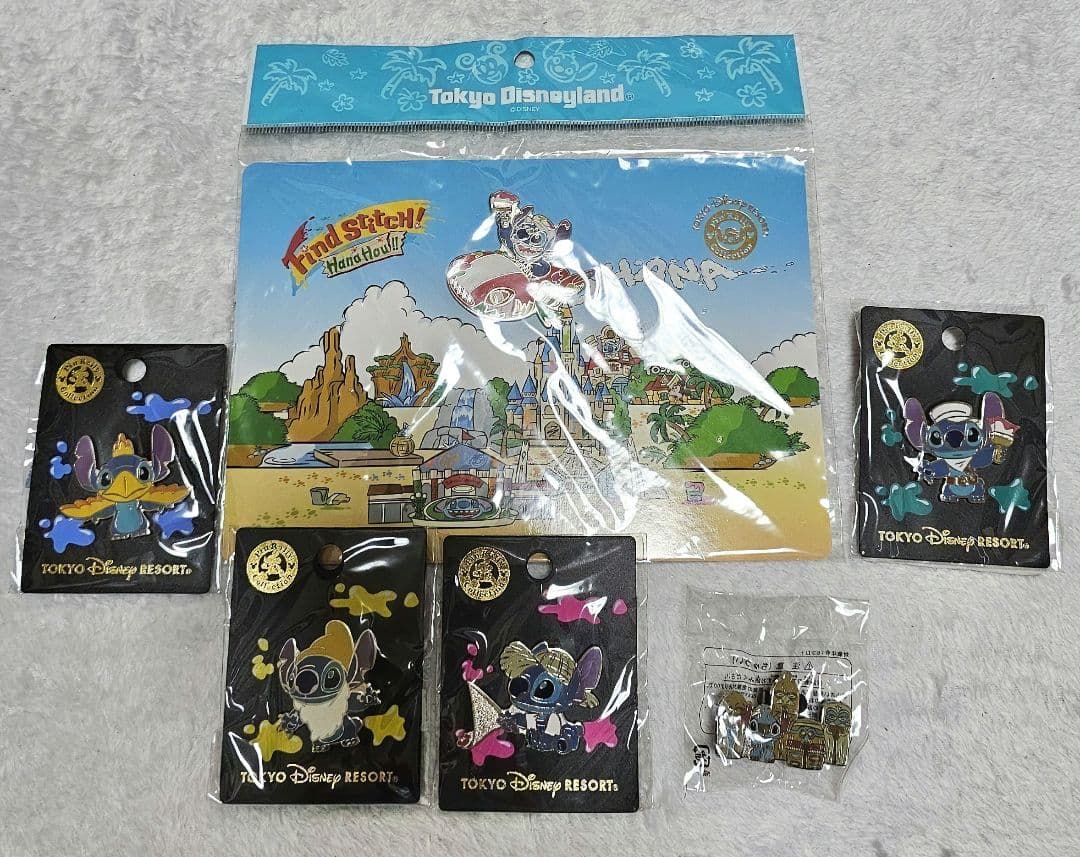 Disney TDL Find Stitch! 2007 ピンラリーコレクション