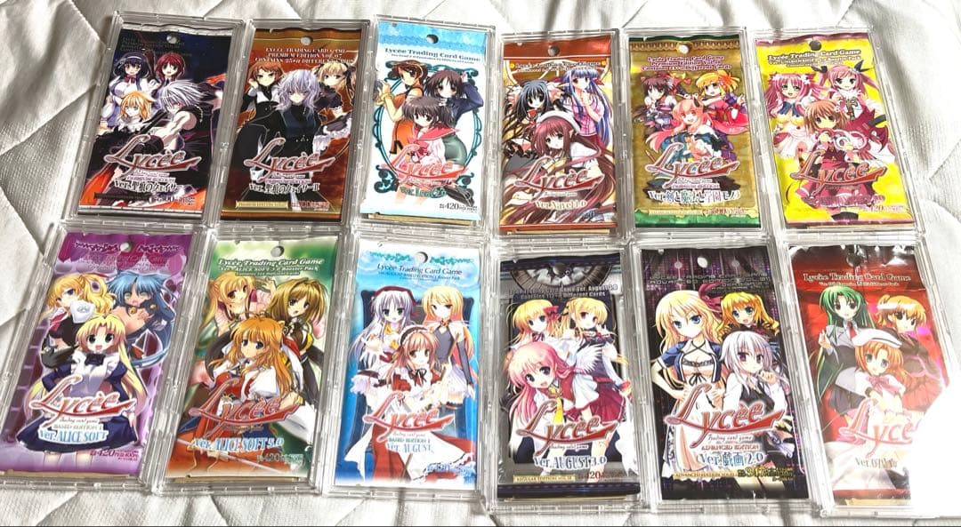 旧Lycee 未開封パックまとめ ケース入り