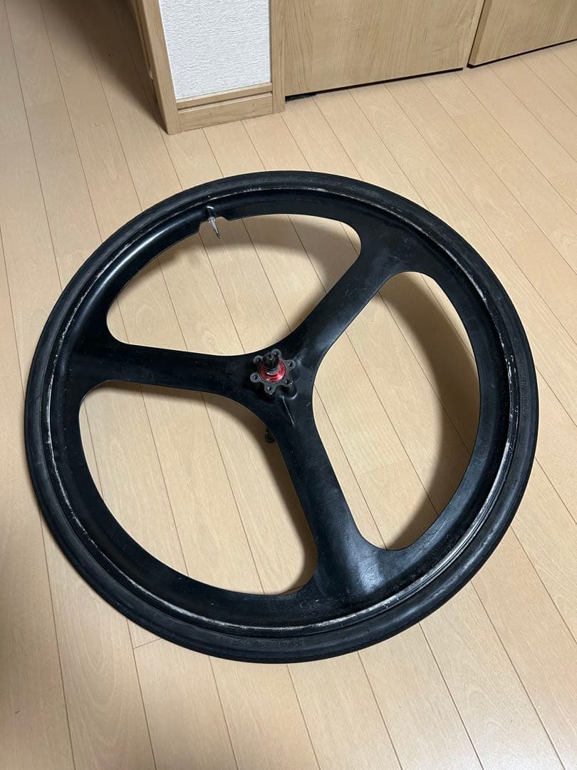 【早急】26インチ 3本スポークバトンホイール