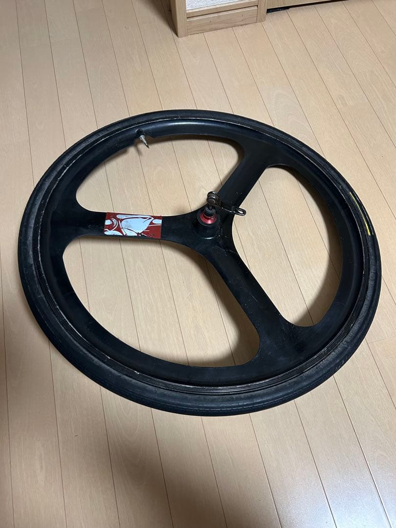 【早急】26インチ 3本スポークバトンホイール