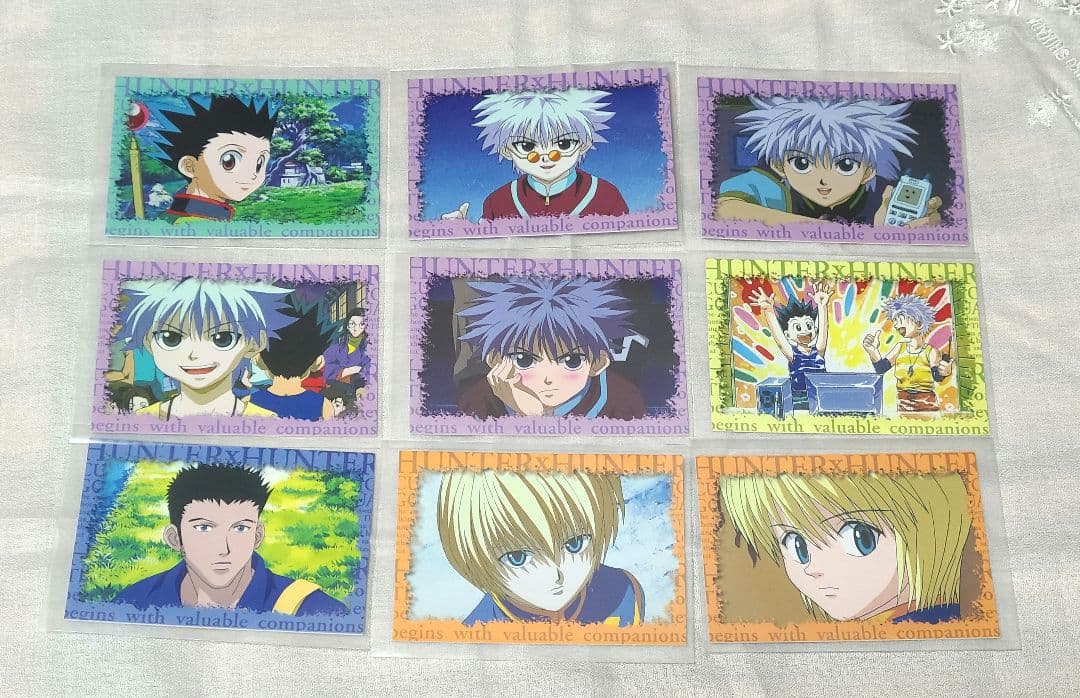 旧アニメ HUNTER×HUNTER 非売品　スクラッチカード キルア クラピカ