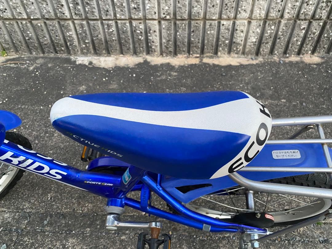 ブリヂストン　ECO KIDS 子供用自転車 青16インチ　愛知県引き取り