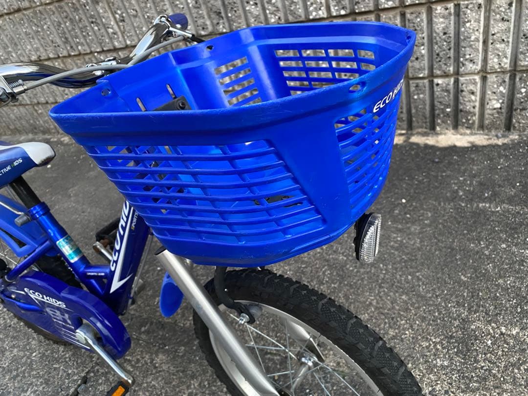 ブリヂストン　ECO KIDS 子供用自転車 青16インチ　愛知県引き取り