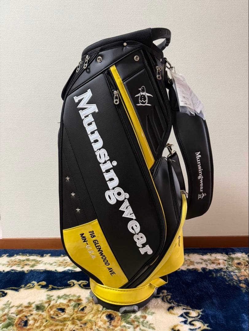 マンシングウェア ゴルフ キャディバッグ 9.5型 MQBRJ10XX 未使用