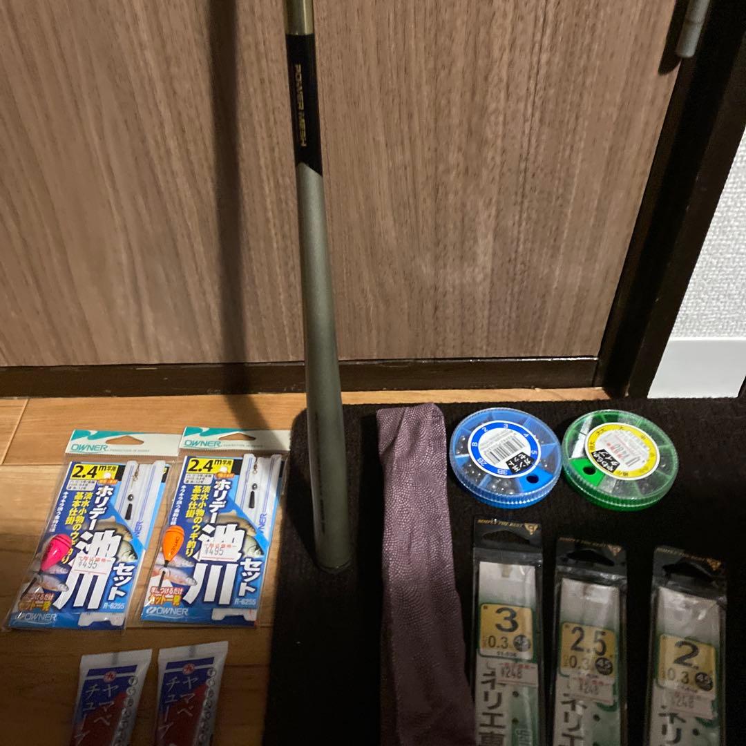 ダイワ カーボウィスカー パワーメッシュ ハエ 硬調 45 道具セット