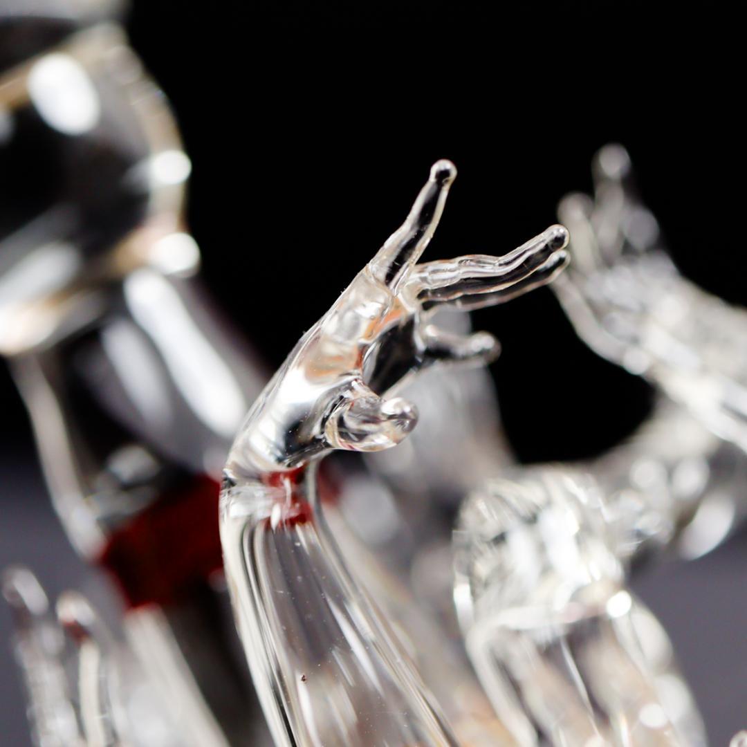 大村欣央 阿修羅ゴブレット ワイングラス 箱付き