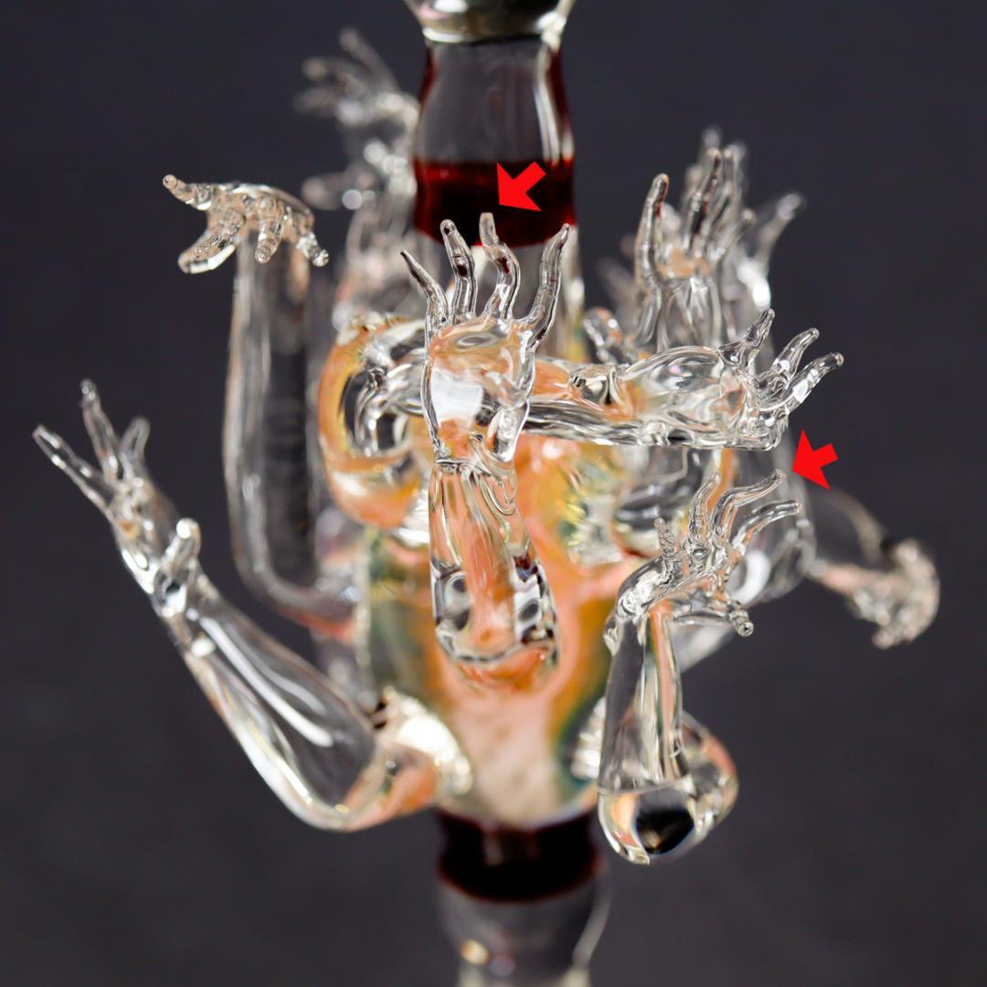 大村欣央 阿修羅ゴブレット ワイングラス 箱付き