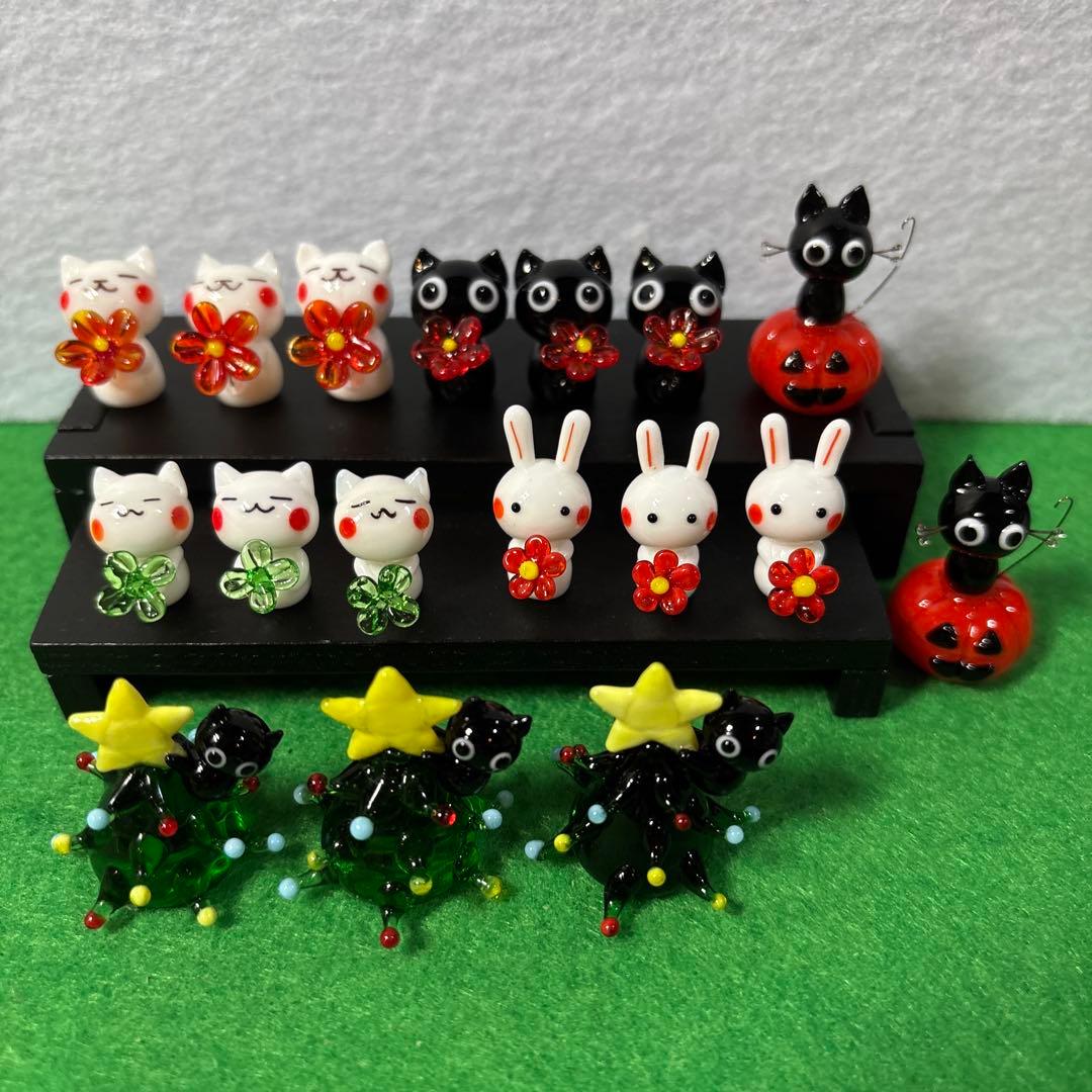 あんず ★　ガラス細工　ミニチュア