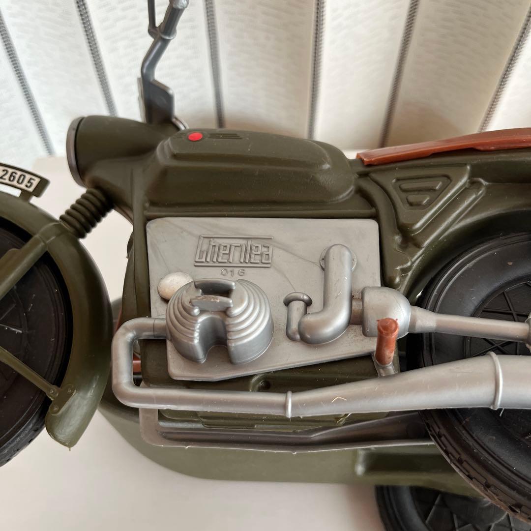 GI.joe (アクションマン) バイクとサイドカー　1970年代　ビンテージ