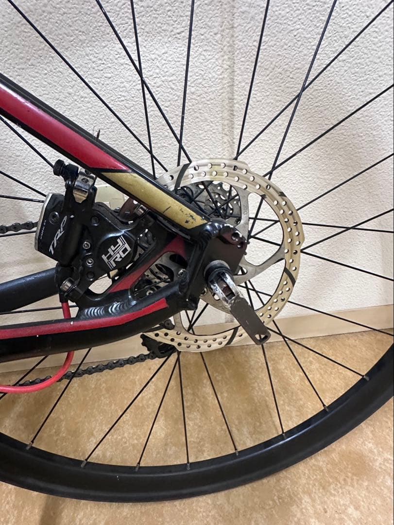 最終価格　カーボンフォーク、ディスクブレーキロードバイク