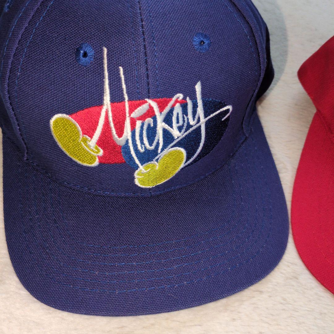 MICKEY.INC キャップ　DISNEY 　セット　80s~90s　　Y2K