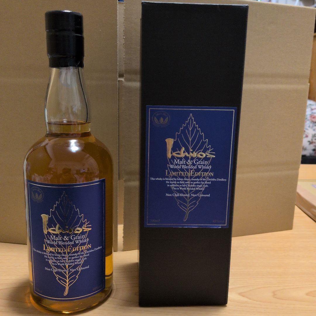 「新品未開封」イチローズMalt & Grain World Blended