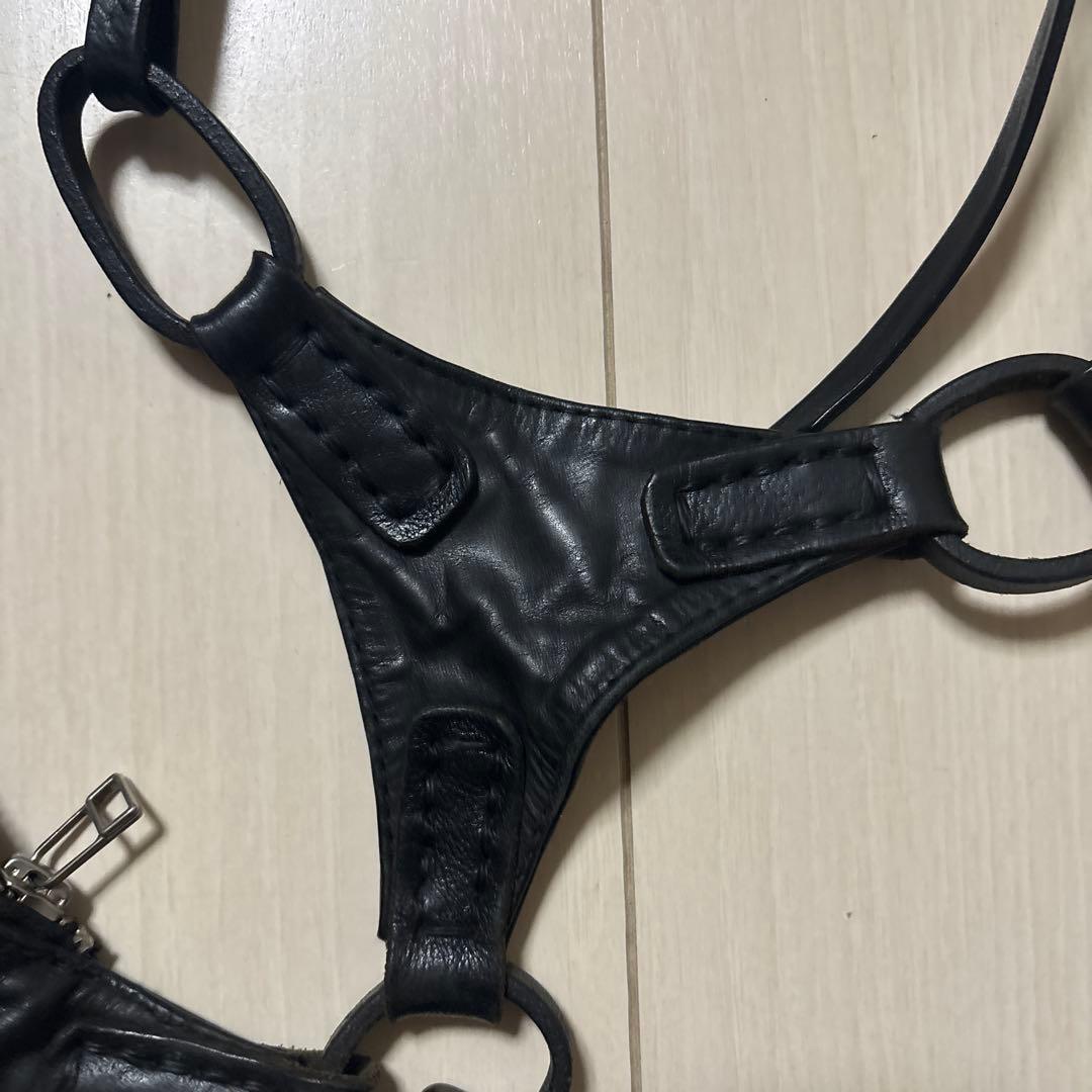 KMRii ケムリ レザーベスト ホルスター ショルダーバッグ