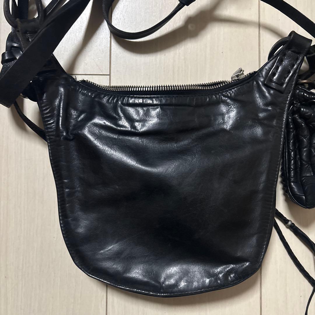 KMRii ケムリ レザーベスト ホルスター ショルダーバッグ