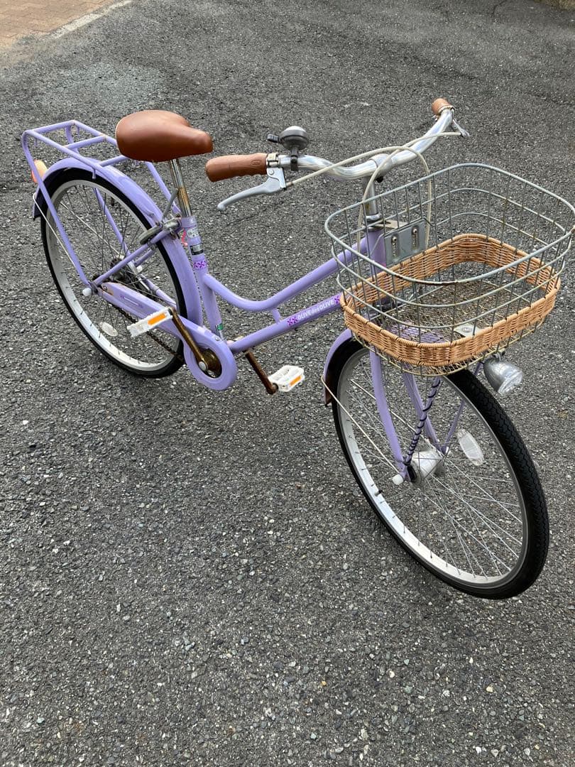 OLIVE des OLIVE 子供用自転車 パープル