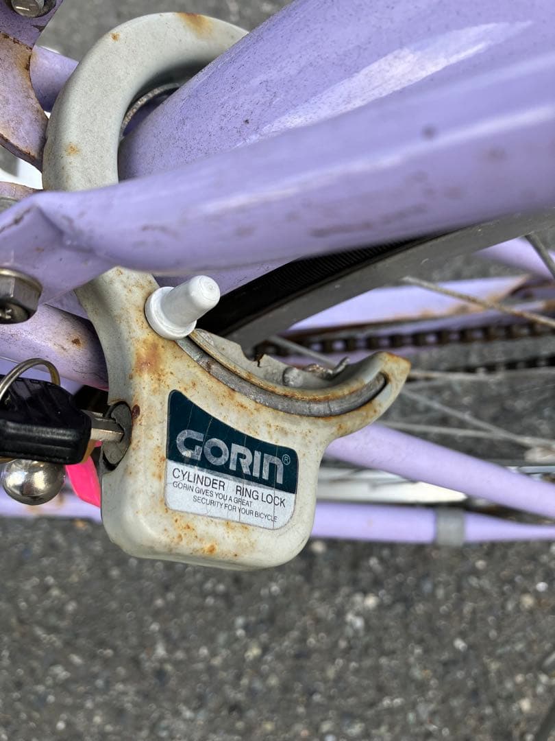 OLIVE des OLIVE 子供用自転車 パープル