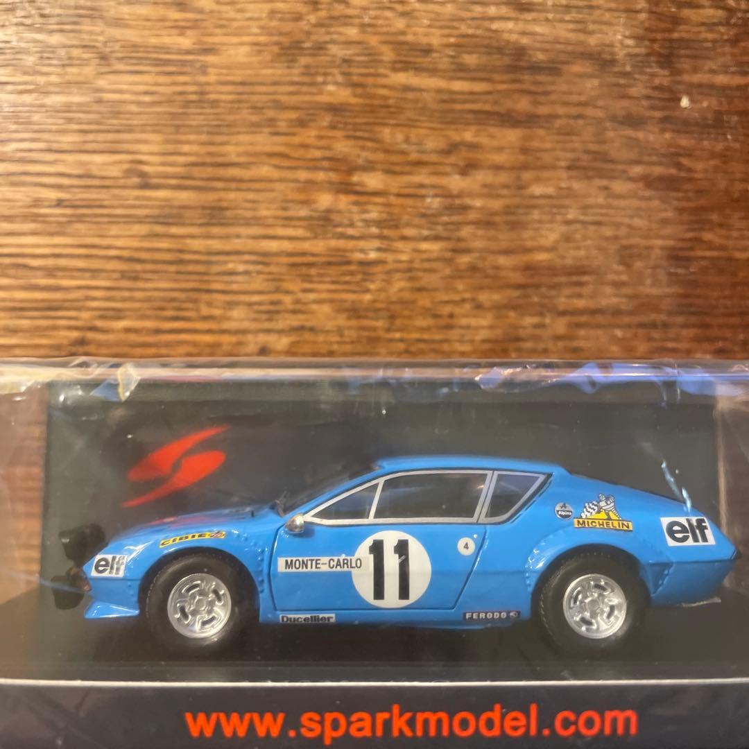 絶版　1/43 スパーク　アルピーヌ　A310 モンテカルロラリー　1975