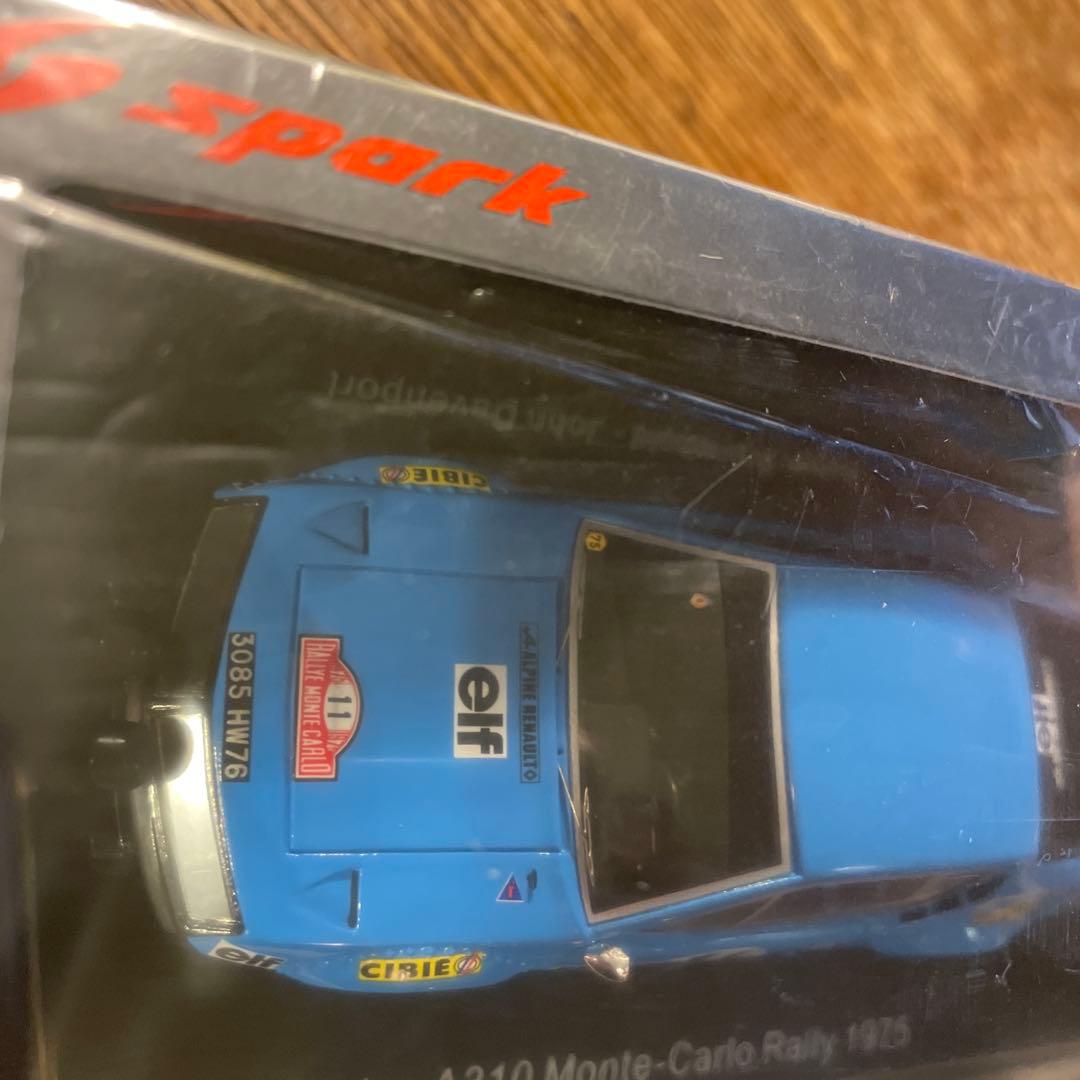 絶版　1/43 スパーク　アルピーヌ　A310 モンテカルロラリー　1975