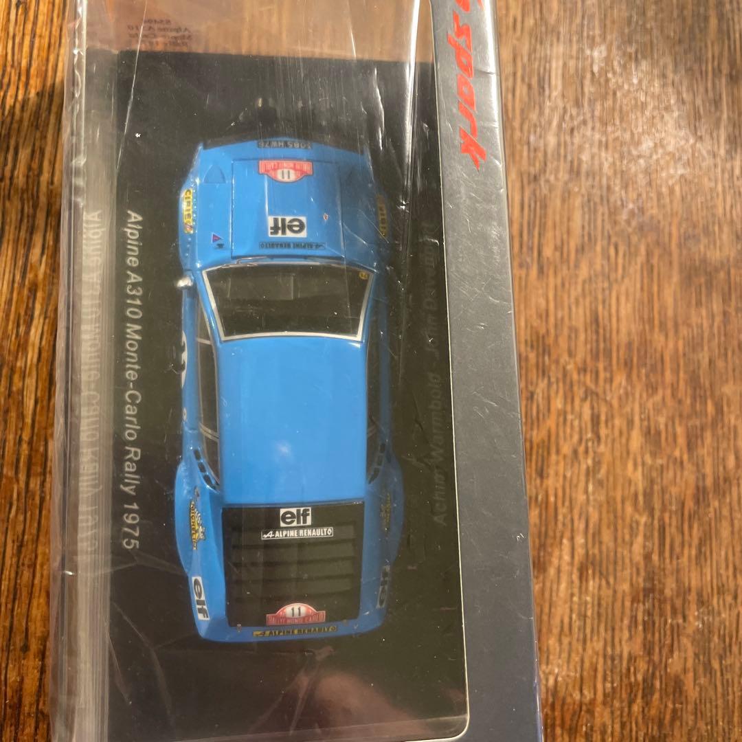 絶版　1/43 スパーク　アルピーヌ　A310 モンテカルロラリー　1975