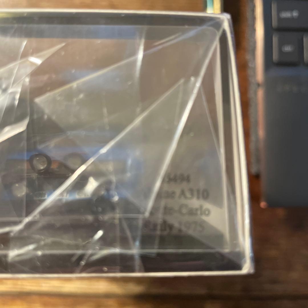 絶版　1/43 スパーク　アルピーヌ　A310 モンテカルロラリー　1975