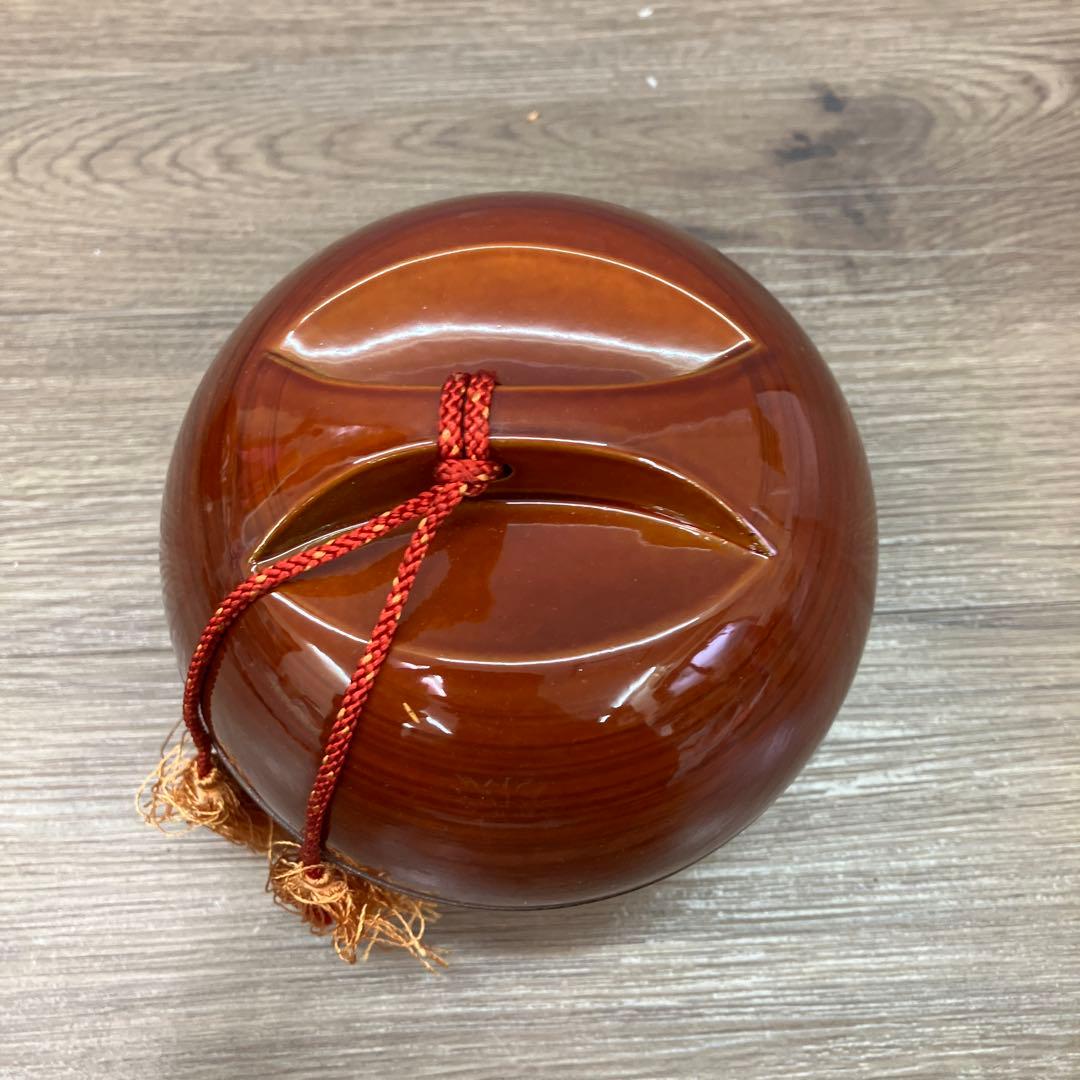 B-5 昭和レトロ 高級 蛤碁石 碁笥 漆塗り風 木製 入れ物 卓上ゲーム用