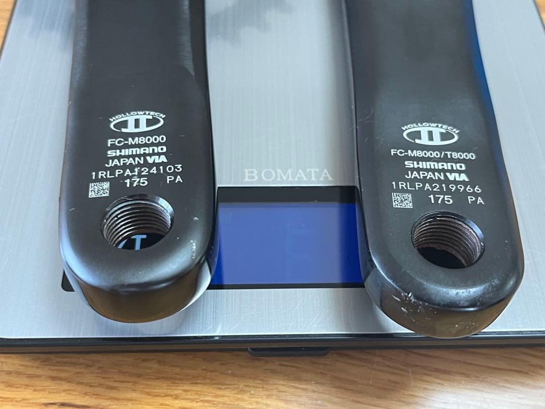 XT FC-M8000 WOLFTOOTHクランクセット