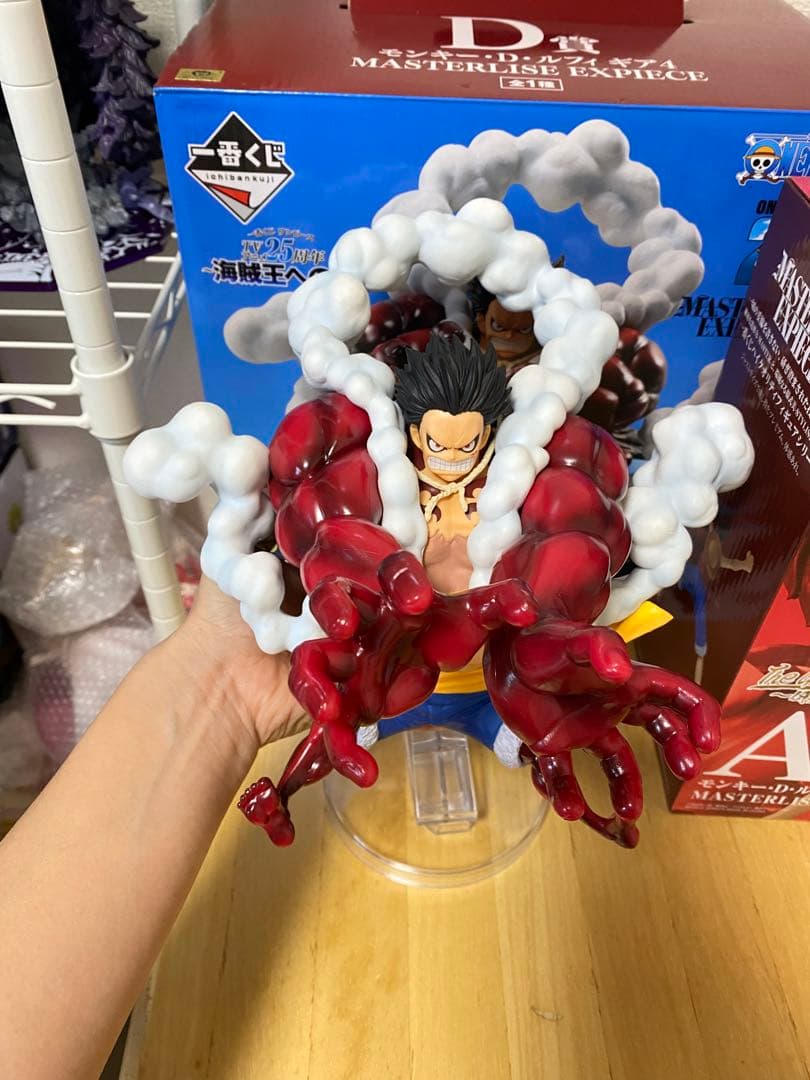 【2体】一番くじ ルフィ MASTERLISE EXPIECE｜ギア4・箱あり