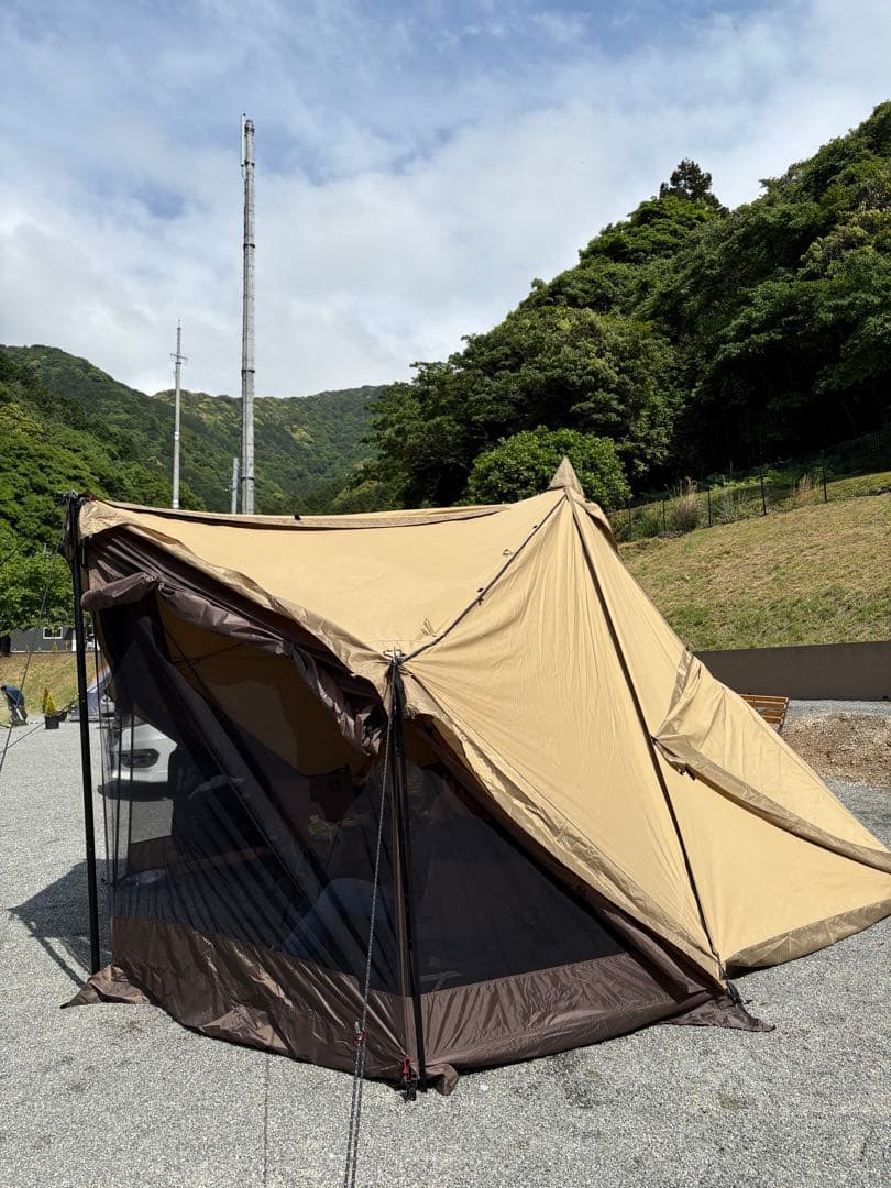 ogawa タッソtc テントとメッシュスクリーンセット　付属品未使用