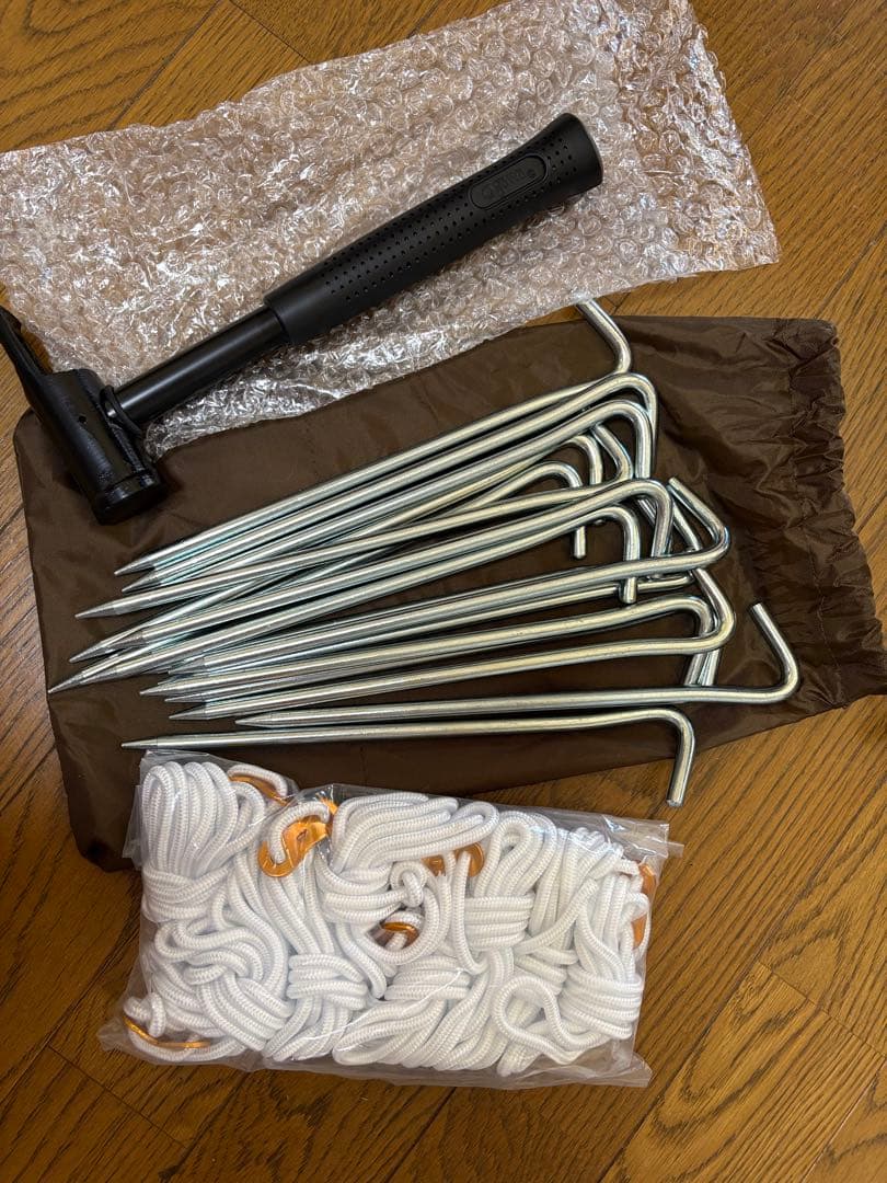 ogawa タッソtc テントとメッシュスクリーンセット　付属品未使用