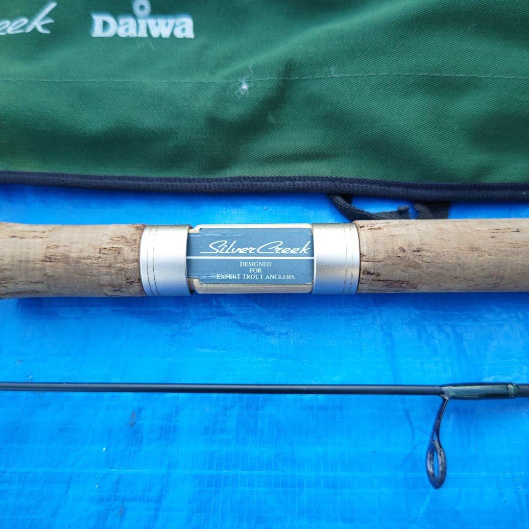 Daiwa トラウトロッド シルバークリーク 収納ケース付き