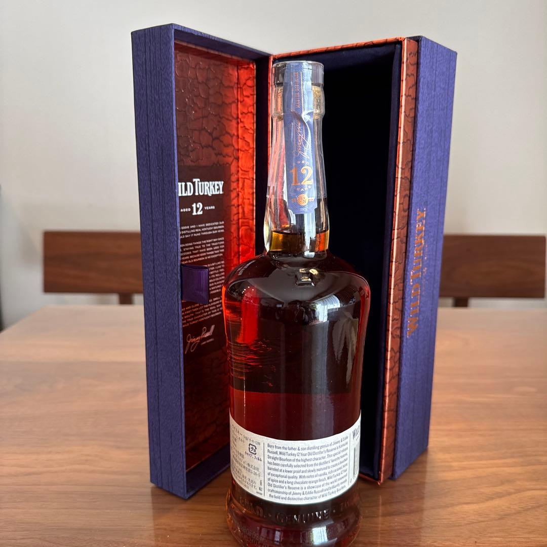 Wild Turkey 12年 バーボンウイスキー 700ml箱付