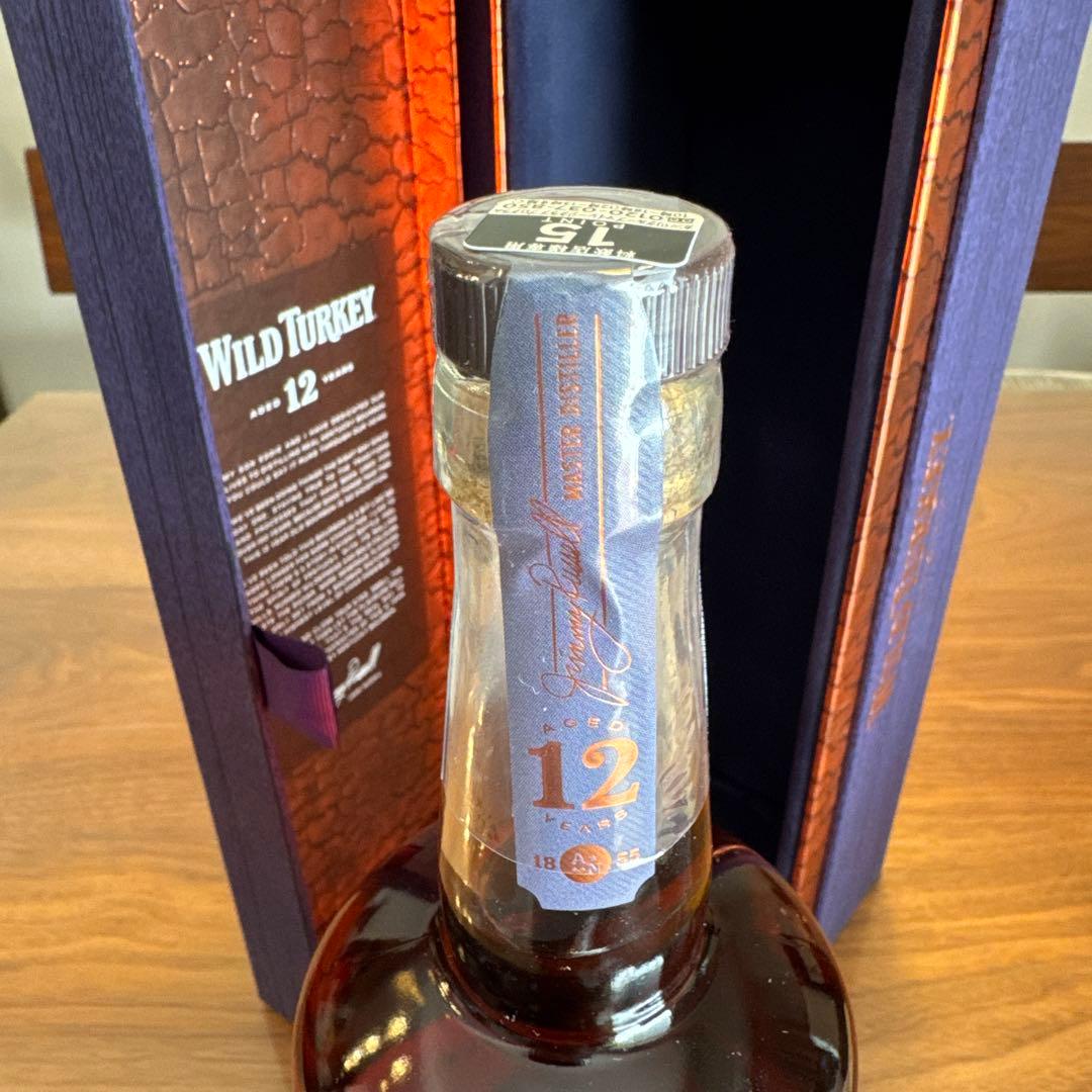 Wild Turkey 12年 バーボンウイスキー 700ml箱付