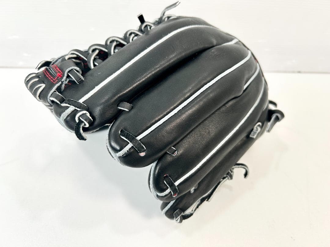 【新品】 ジームス ユース硬式グラブ ZY-28D ブラック