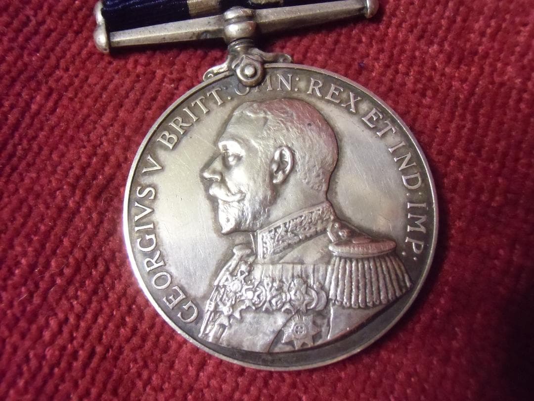ＧＢイギリス軍/英軍＊１９１７年＊ＤＳＭ/海軍功労メダル/海軍殊勲章（実物）