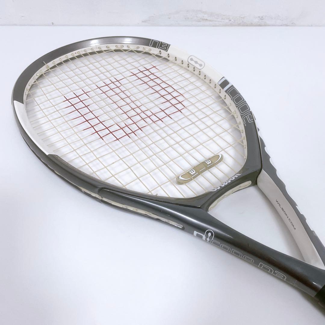 【美品】Wilson ウィルソン テニスラケット ncode n3 デカラケ