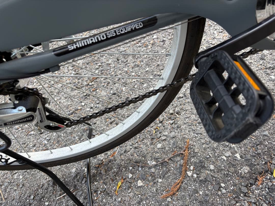 Tous les jours シティサイクル チャイルドシート付き ママチャリ